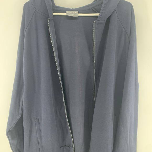 32 Degrees Heat Men's Full Zip Hooded Jacket, Blue, Size XXL New With Tags - Picture 10 of 10